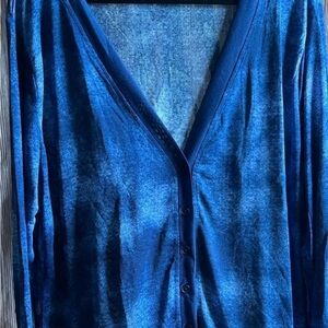 Lularoe Cheryl Lightweight cardigan NWT - Blue